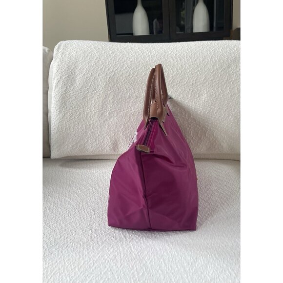 New Longchamp Le Pliage Eiffel Tower Limited Edition Medium Tote - Purple - Picture 3 of 10